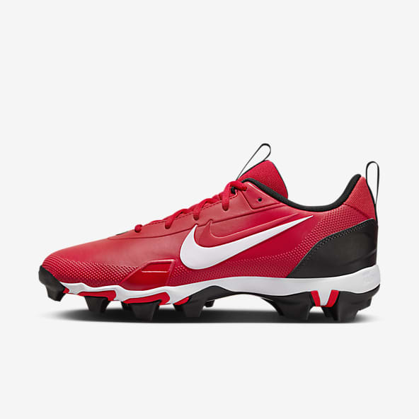 Rojo Calzado de futbol tacos. Nike US